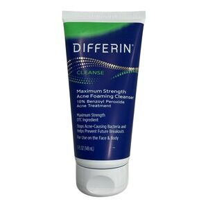 Differin - Foaming Facial Cleanser (5 oz) - Face Wash Skincare Cleanse